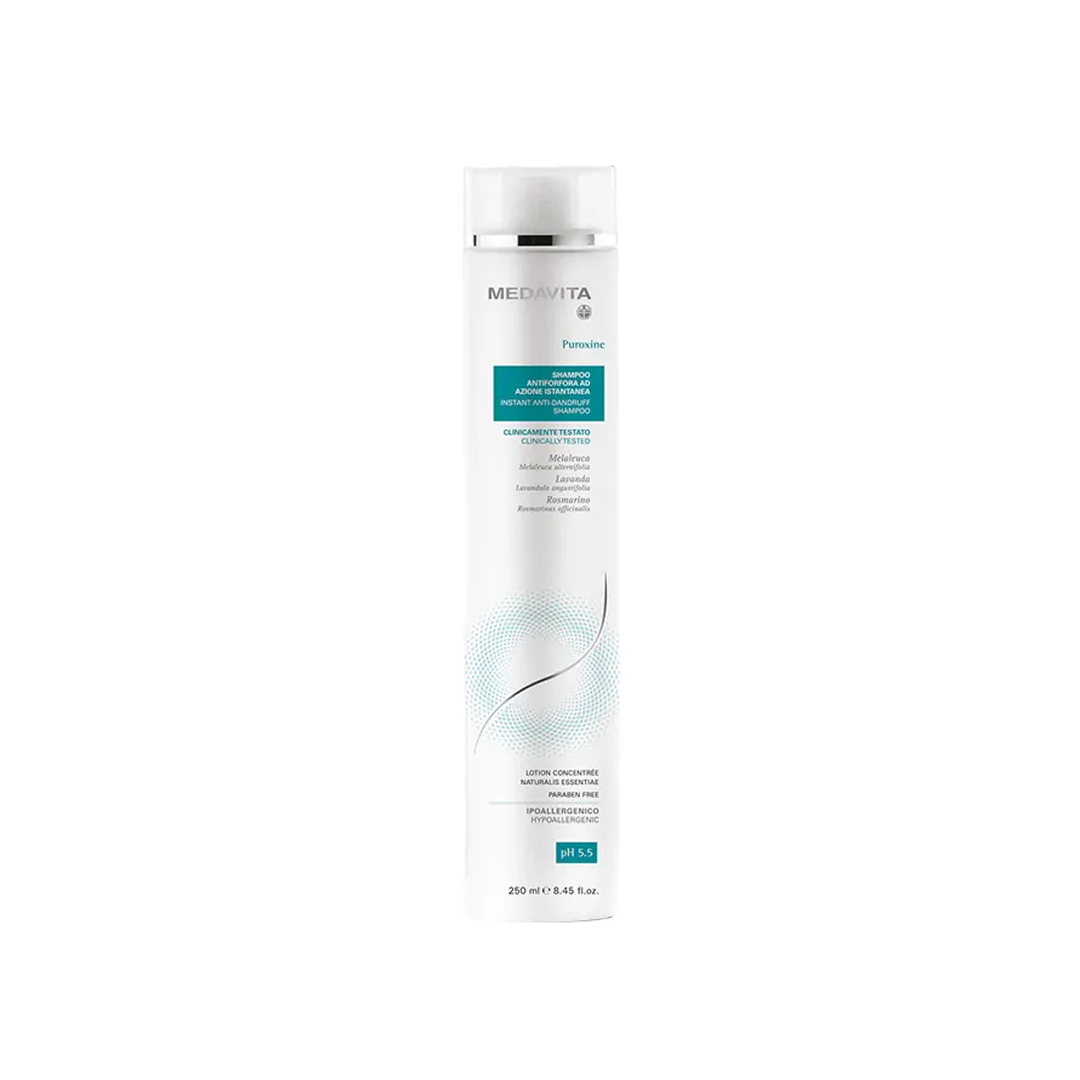 Medavita Puroxine – Șampon Antimătreață Instant pH 5.5 – 250 ml