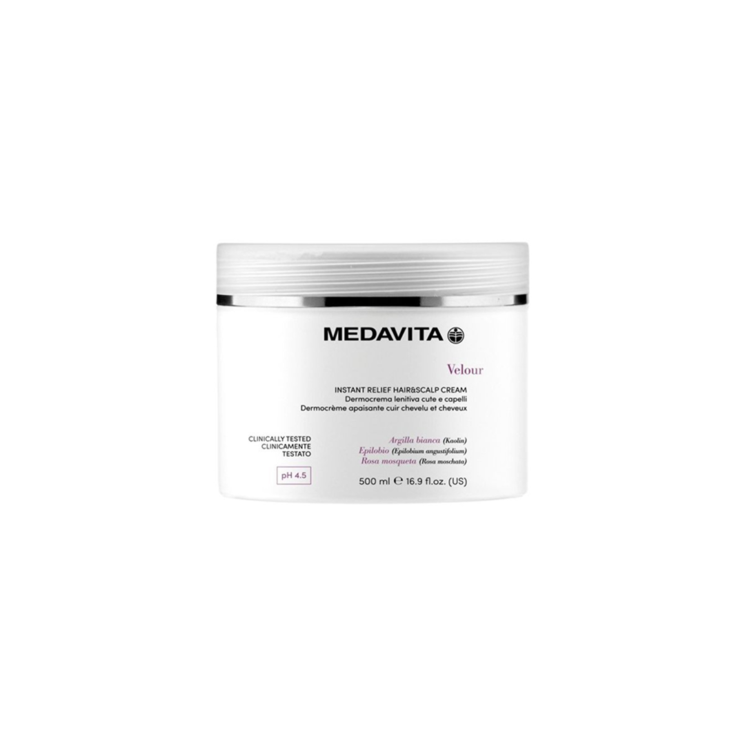 Medavita DermoCremă Calmantă pre-șampon – Co Wash Velour – 500 ml
