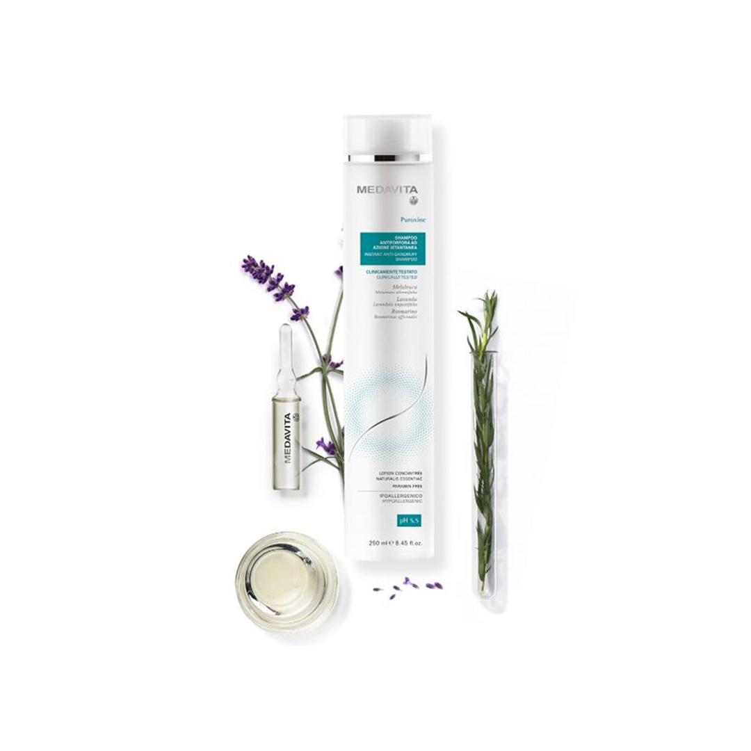Medavita Puroxine – Șampon Antimătreață Instant pH 5.5 – 250 ml