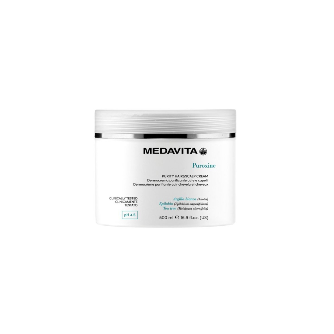 Medavita DermoCrema Antimătreață pre-șampon – Co Wash Puroxine – 500 ml