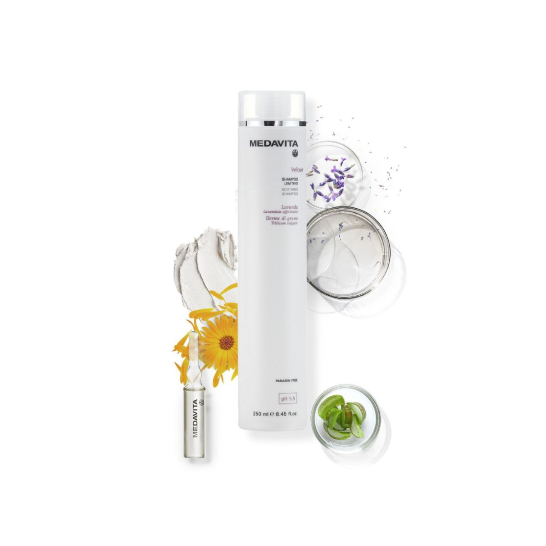 Medavita Șampon Calmant Velour pH 5.5 – 250 ml