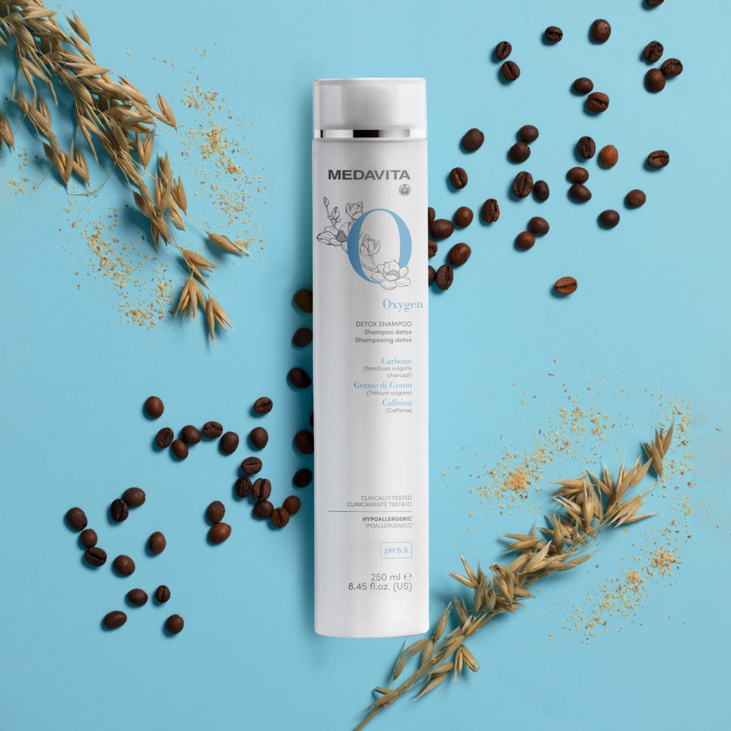 Medavita Șampon pentru Detoxifiere și Revitalizare – Oxygen Detox – 250 ml