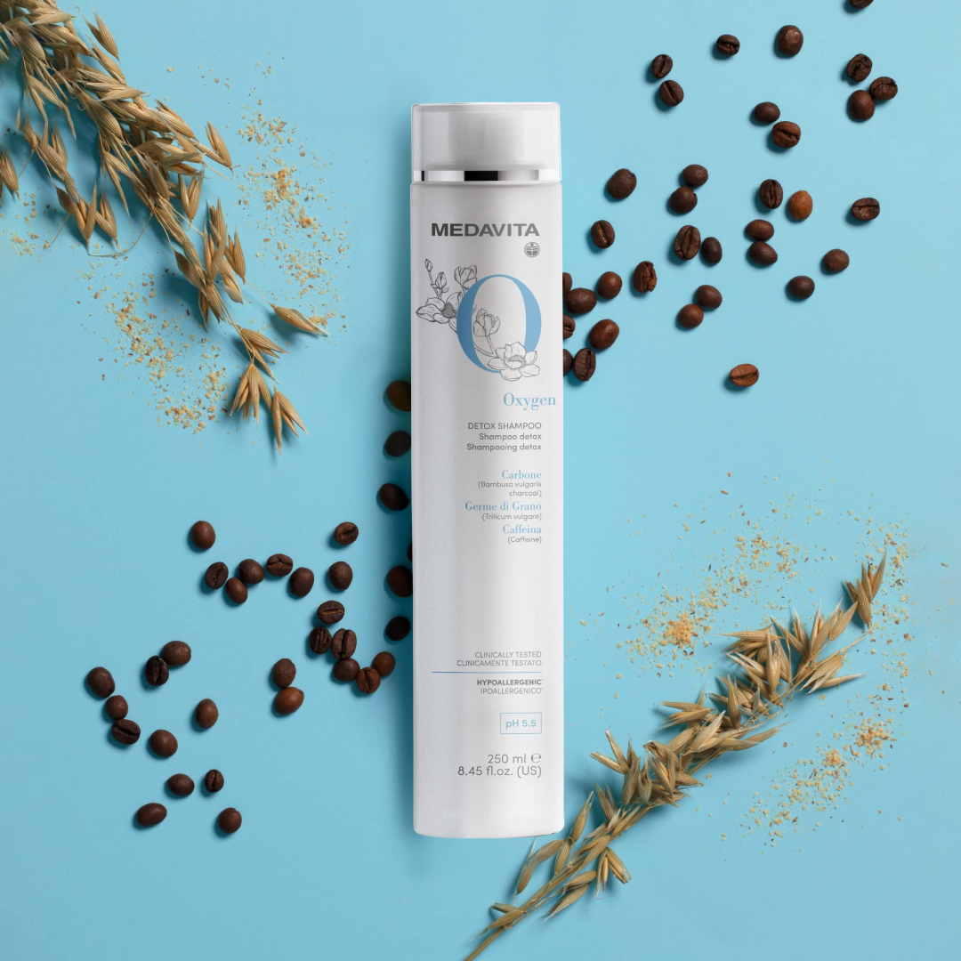 Medavita Șampon pentru Detoxifiere și Revitalizare – Oxygen Detox – 250 ml